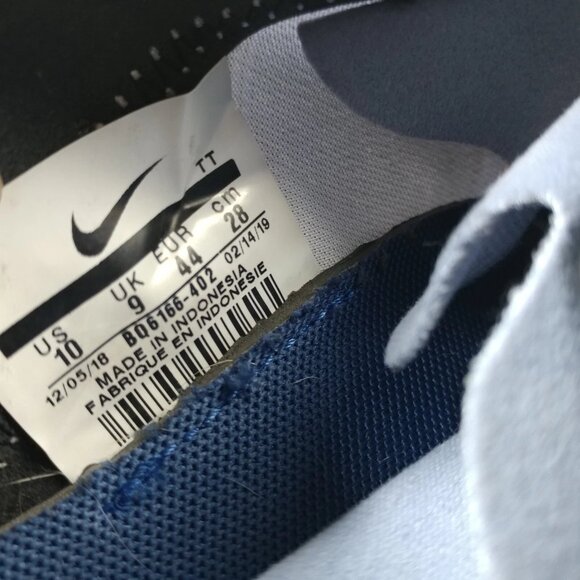 Nike React Element 55 Indigo Fog Mens Size 10 Running Shoes Blue BQ6166-402 Low - Picture 3 of 11